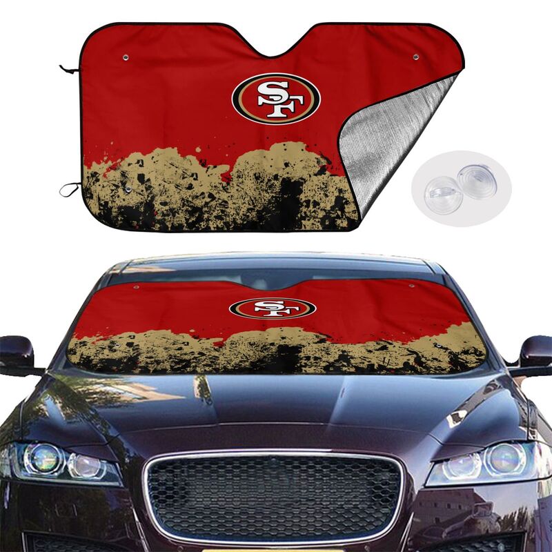 San Francisco 49ers Print car front windshield sunshade car windshield sunshade (multi size)