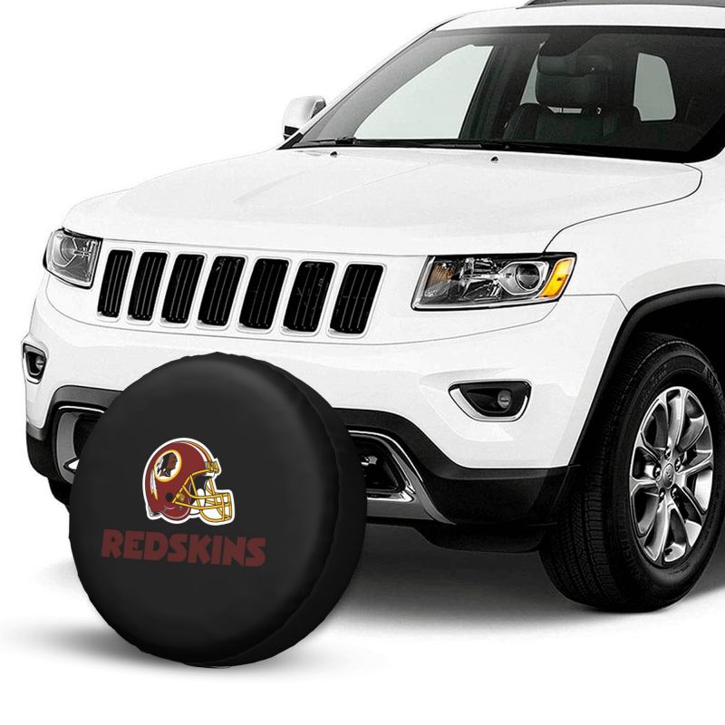 Washington Redskins 3 Car tire protective cover waterproof and dustproof tire cover