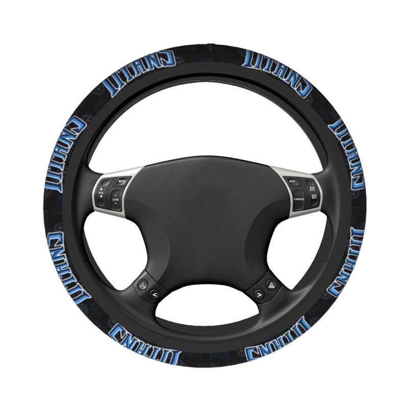 Tennessee Titans 1 Printed breathable elastic steering wheel protective cover