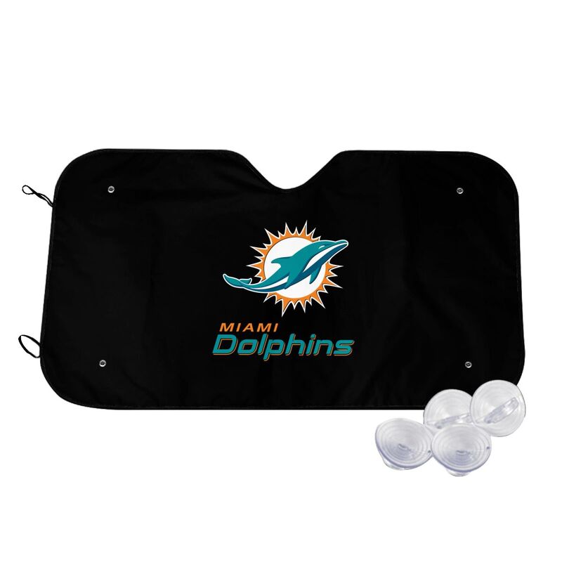 Miami Dolphins Print is suitable for front Car windshield sunshades Car windshield sunshades