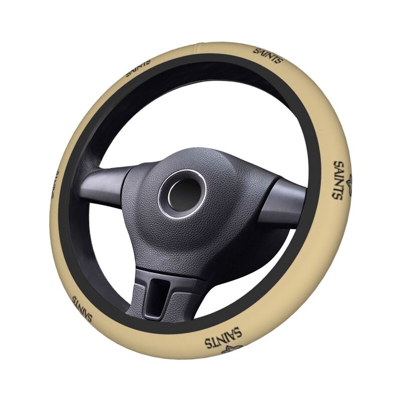 New Orleans Saints 6 Printed breathable elastic steering wheel cover