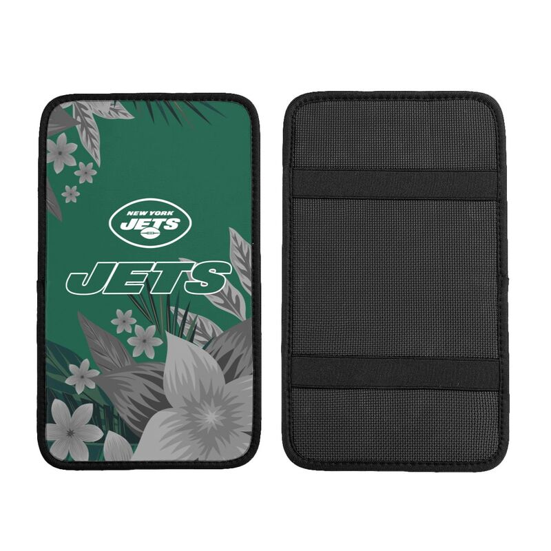New York Jets Car armrest box protective cover car center console armrest pad