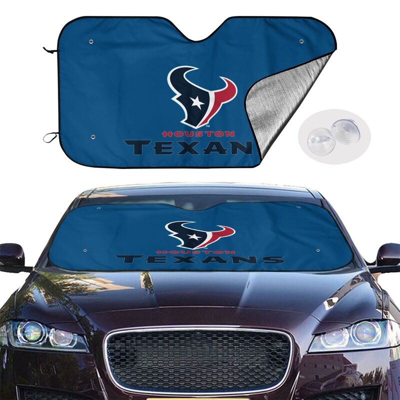 Houston Texans 4 Print suitable for front Car windshield sunshades Car windshield sunshades