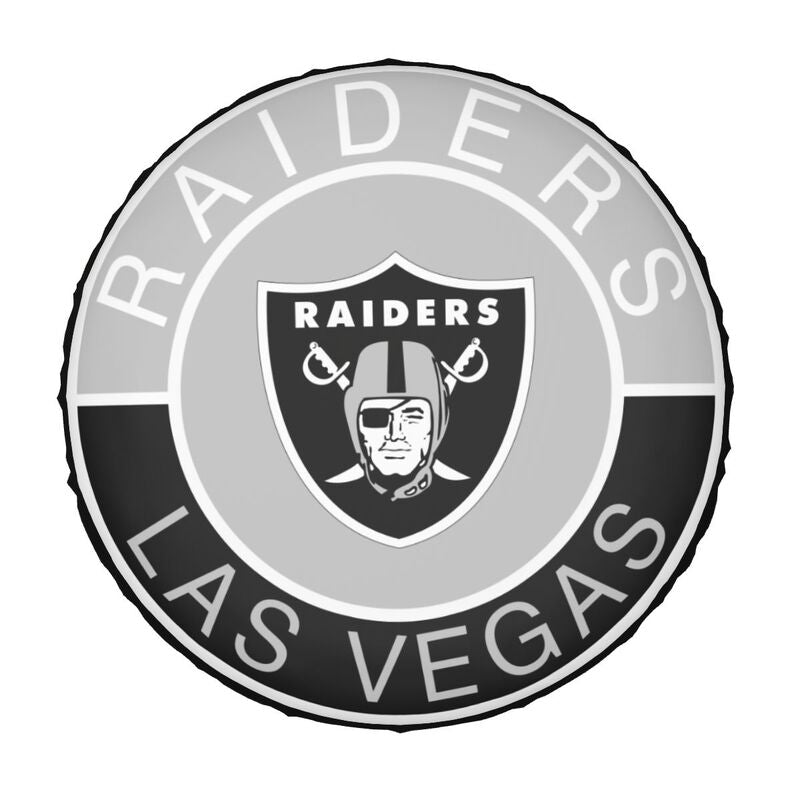 Las Vegas Raiders Printed tire protection cover car spare tire dust protection cover