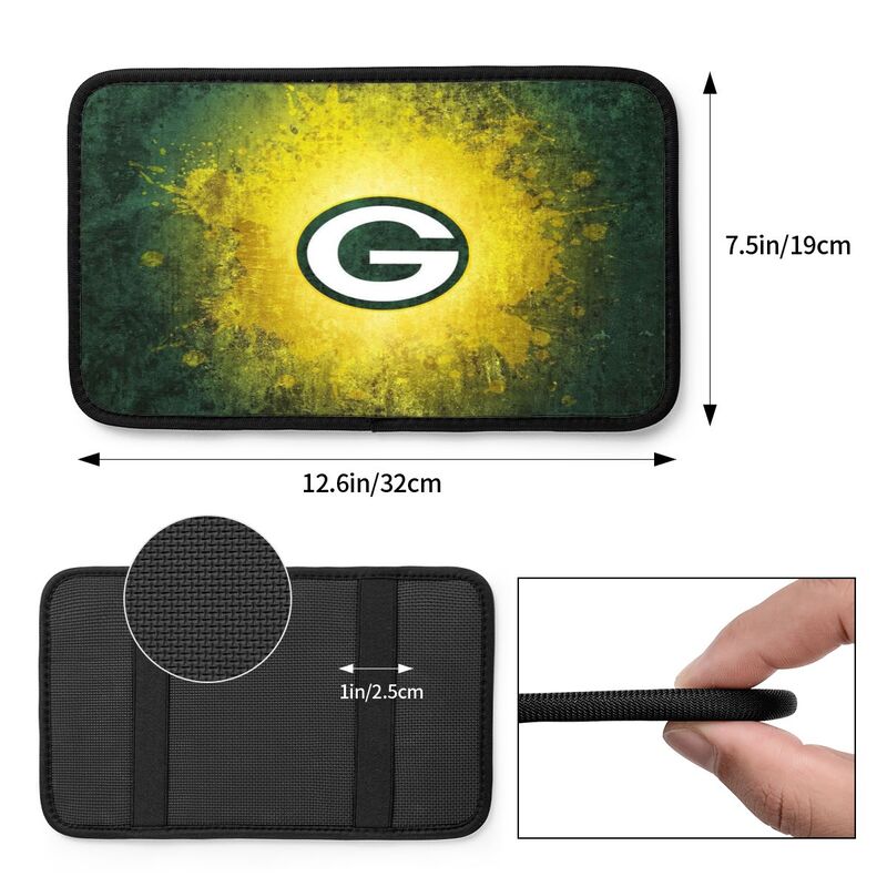 Green Bay Packers2 Protective pad for armrest box of printing vehicle