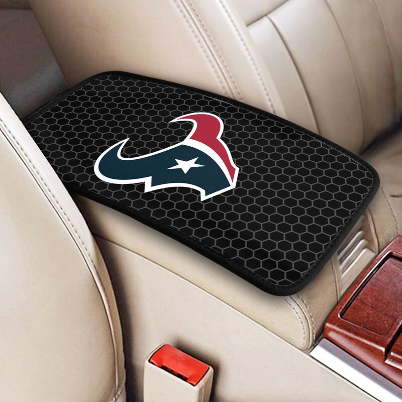Houston Texans Printed protective pad for car armrest box