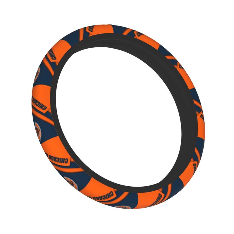 Chicago Bears Printed car protective cover elastic steering wheel cover