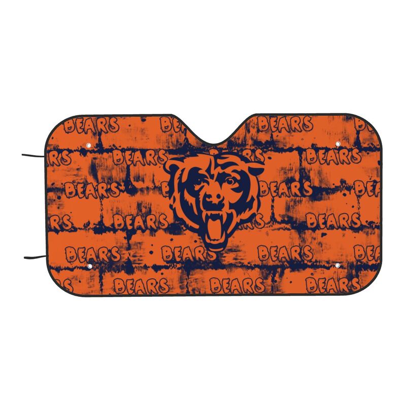 Chicago Bears Printed front windshield sunshade car windshield sunshade (multi size)