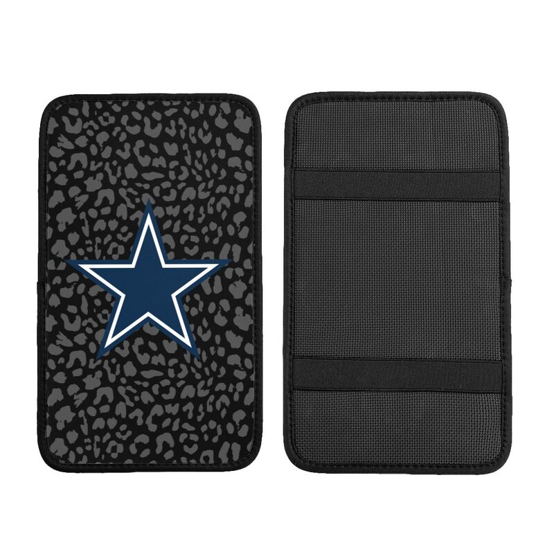 Dallas Cowboys print Car handrail box cushion Personalized car armrest cover