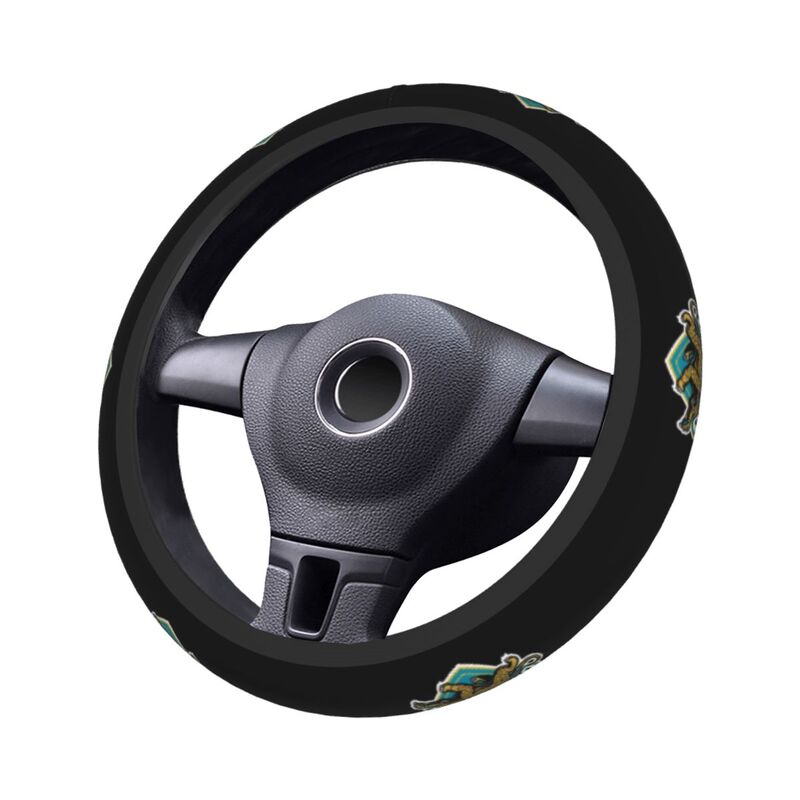 Jacksonville Jaguars 2 Printed breathable elastic steering wheel cover