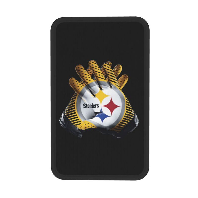 Car armrest box pad Pittsburgh Steelers 7 Printed central armrest box cushion protective pad