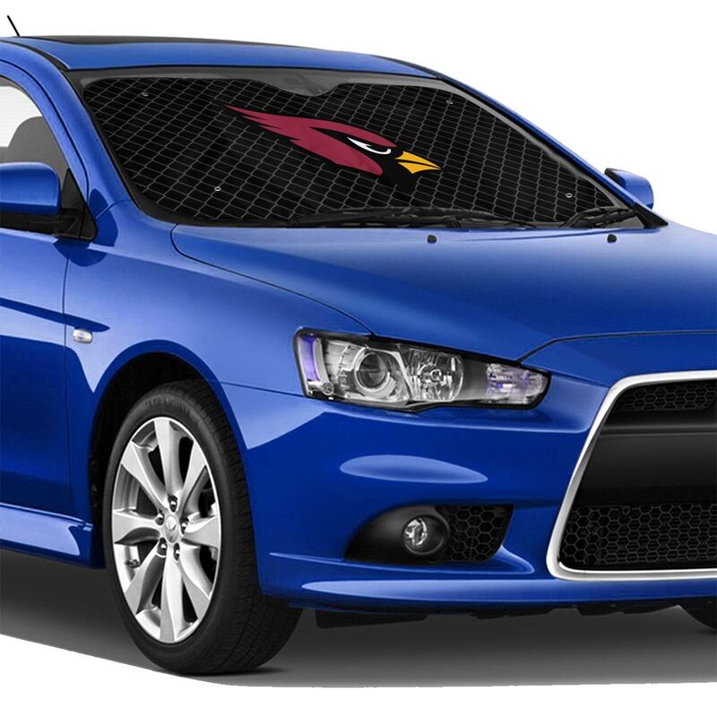 Arizona Cardinals Print Car windshield sunshades is suitable front Car windshield sunshades