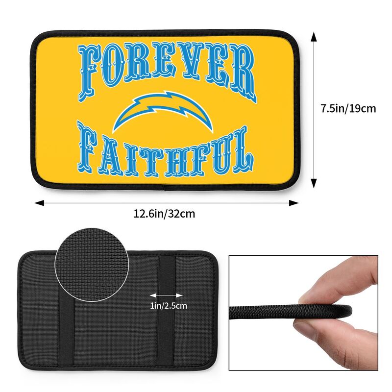 San Diego Chargers Print car armrest box cover armrest protective cover