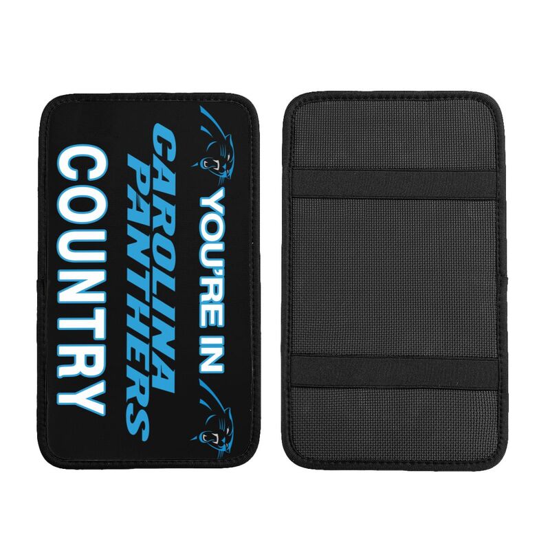 Carolina Panthers Printed car armrest box pad elbow support pad