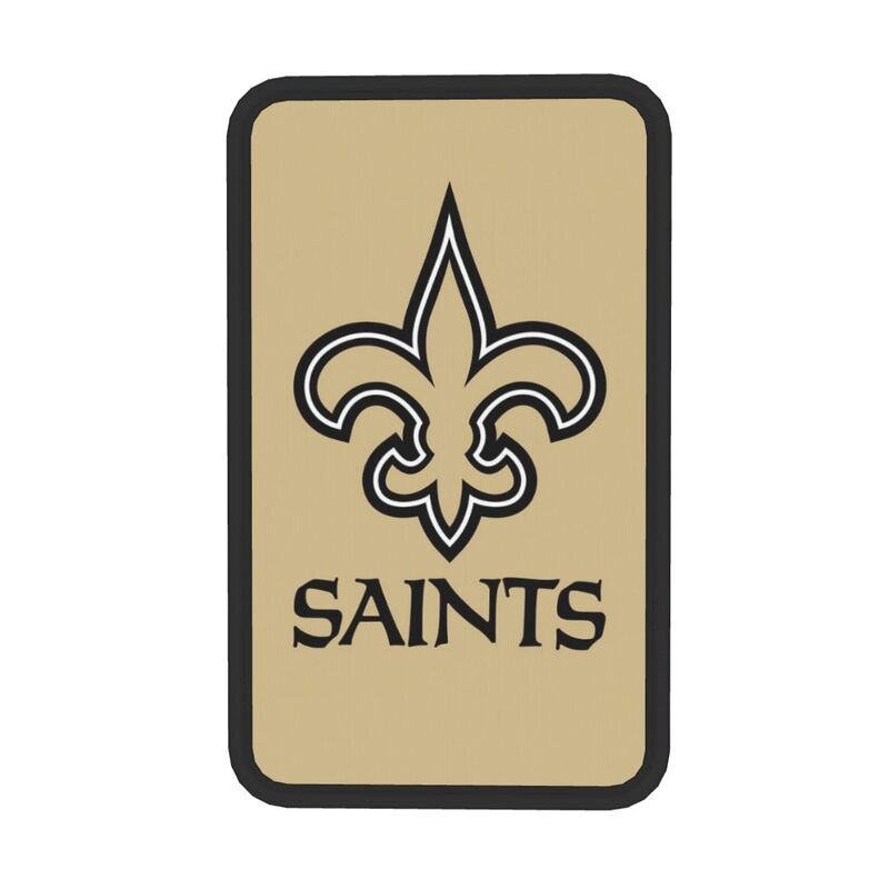 New Orleans Saints5 Printed car center armrest box pad anti slip pad
