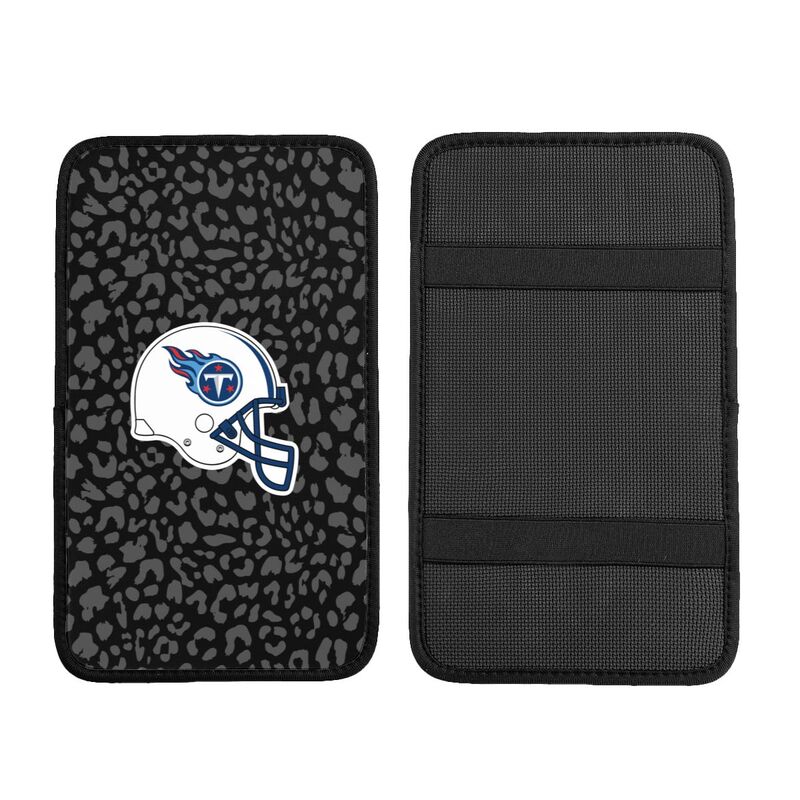 Tennessee Titans 3 printed Car handrail box cushion Personalized car armrest cover