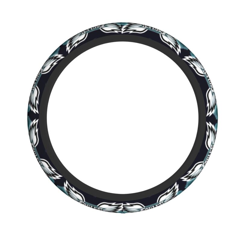 Philadelphia Eagles Printed breathable elastic steering wheel protective cover