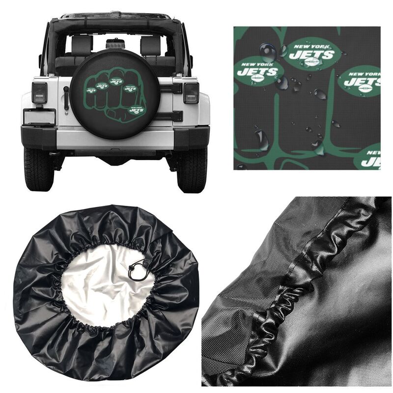 New York Jets Print tire protection cover car spare tire dust protection covers