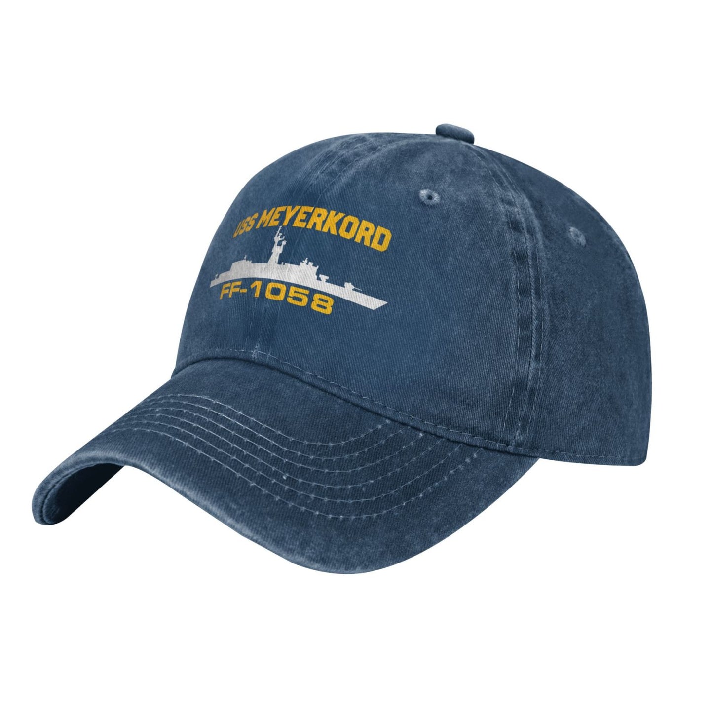 USS Meyerkord (FF-1058) Printed unisex baseball cap adjustable cap veteran gift
