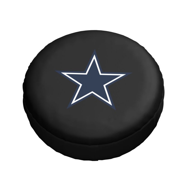 Dallas Cowboys 3 Car tire protective cover waterproof and dustproof tire cover