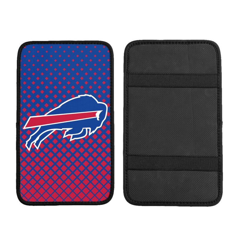 Buffalo Bills Car handrail box cushion Personalized printed car armrest cover
