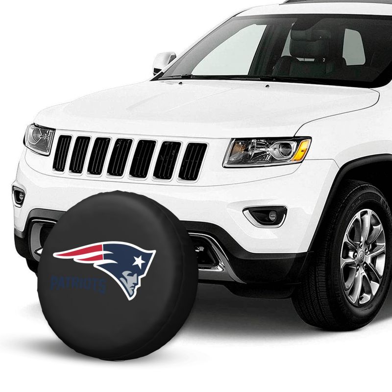 New England Patriots Car tire protection cover spare tire waterproof and dustproof cover