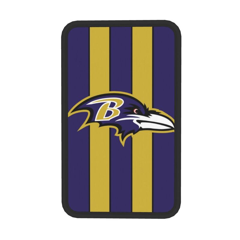 Baltimore Ravens1 Printed car center armrest box pad anti slip pad