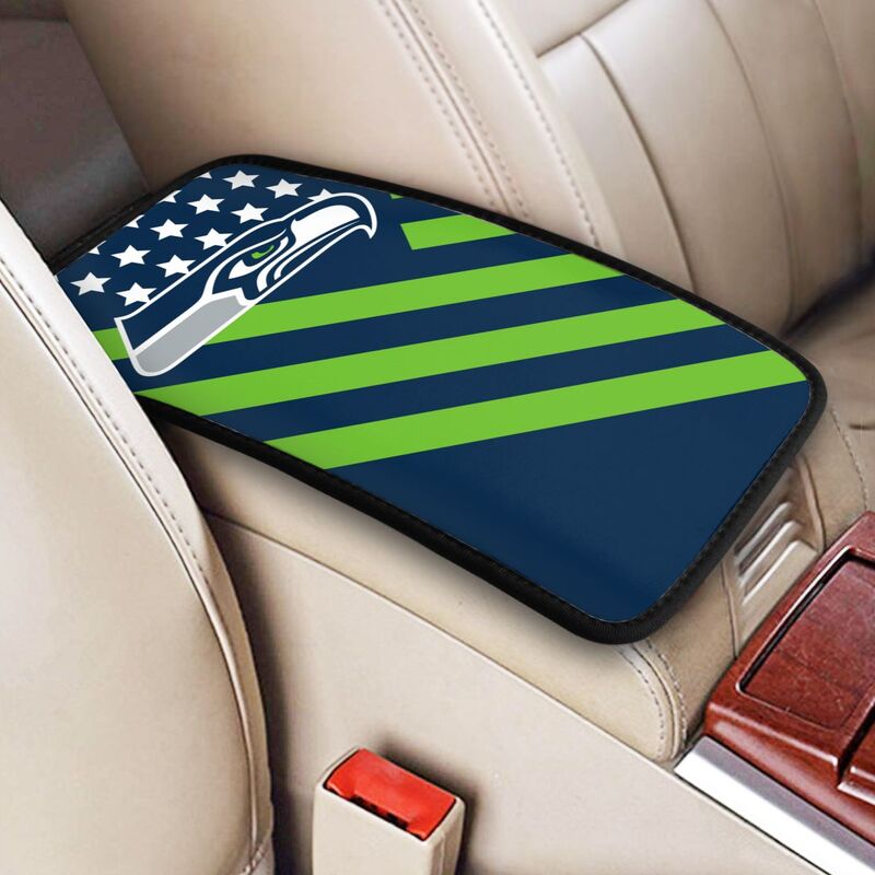 Seattle Seahawks Protective pad for armrest box of printing vehicle