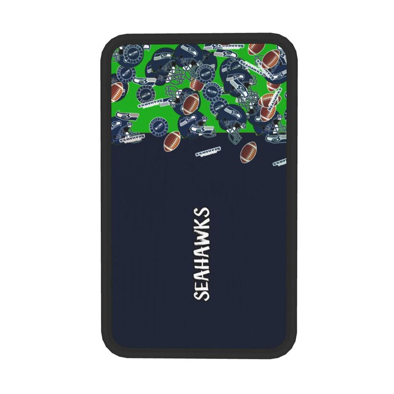 Seattle Seahawks print Car center console armrest pad car armrest protective cover