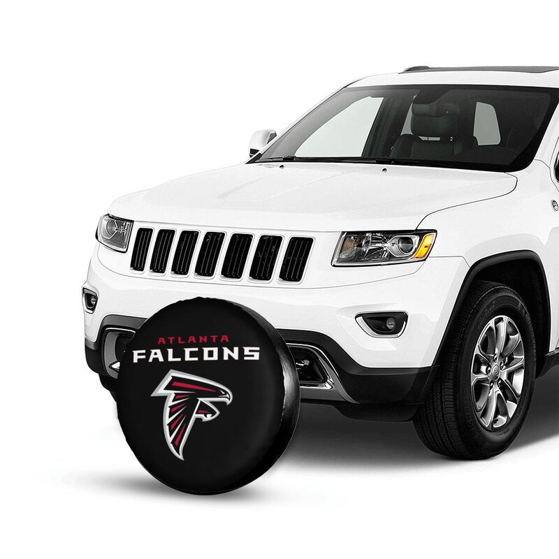 Atlanta Falcons 2 Tyre protective cover car dustproof sunscreen tyre protective cover