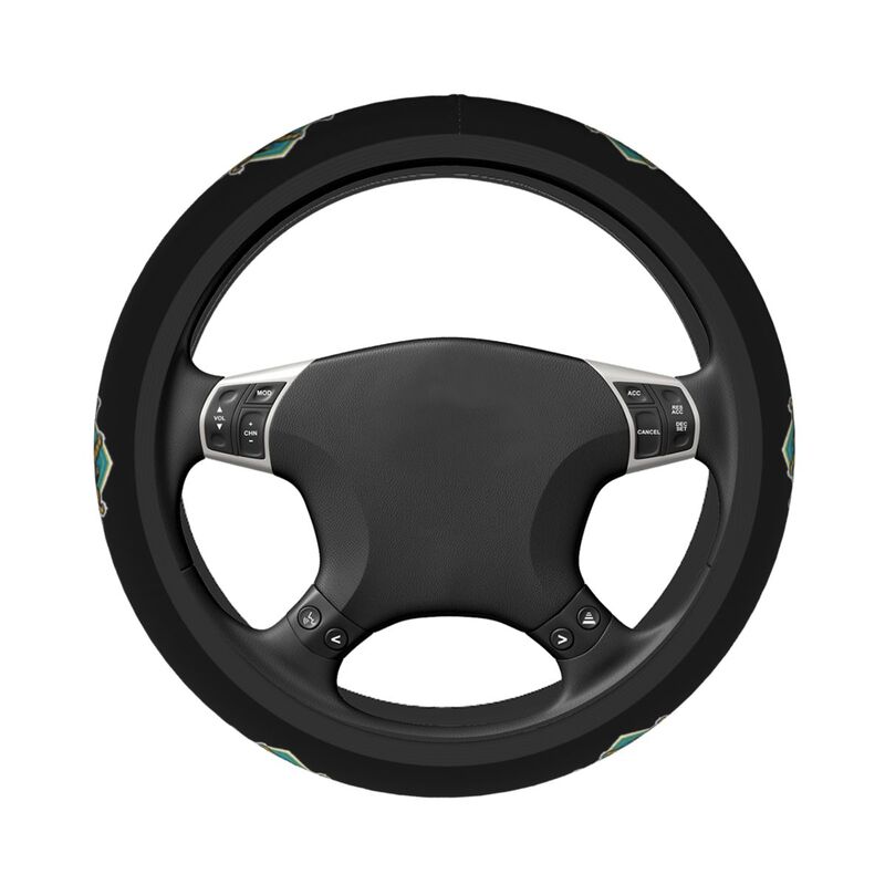 Jacksonville Jaguars 2 Printed breathable elastic steering wheel cover