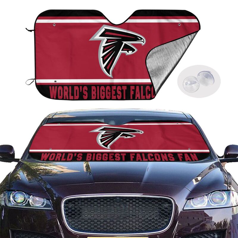 Atlanta Falcons Printing is suitable for car front windshield sunshades Car windshield sunshades