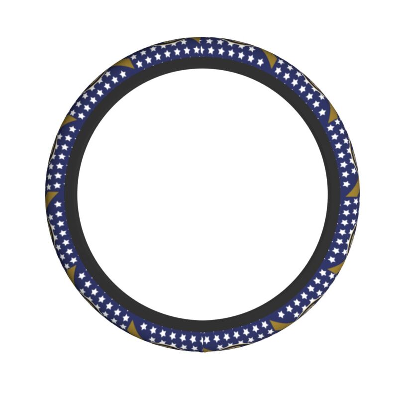 Baltimore Ravens 2 Printed breathable elastic steering wheel cover