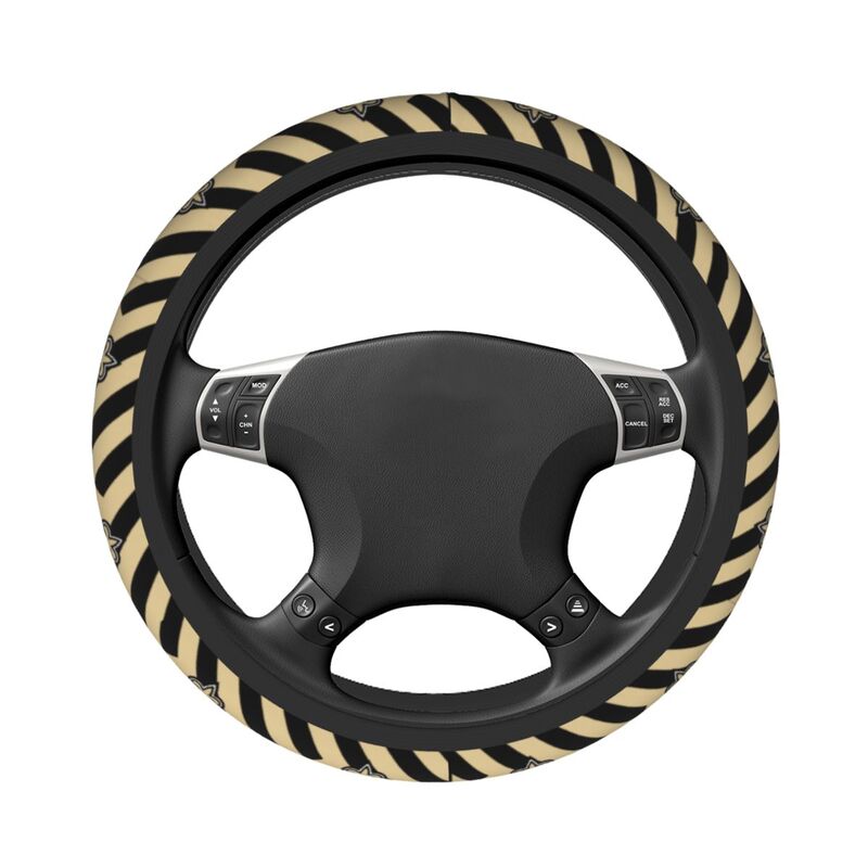 New Orleans Saints Printed breathable elastic steering wheel cover