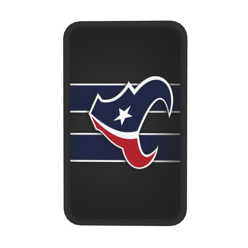 Car armrest box pad Houston Texans1 Printed central armrest box pad anti slip pad
