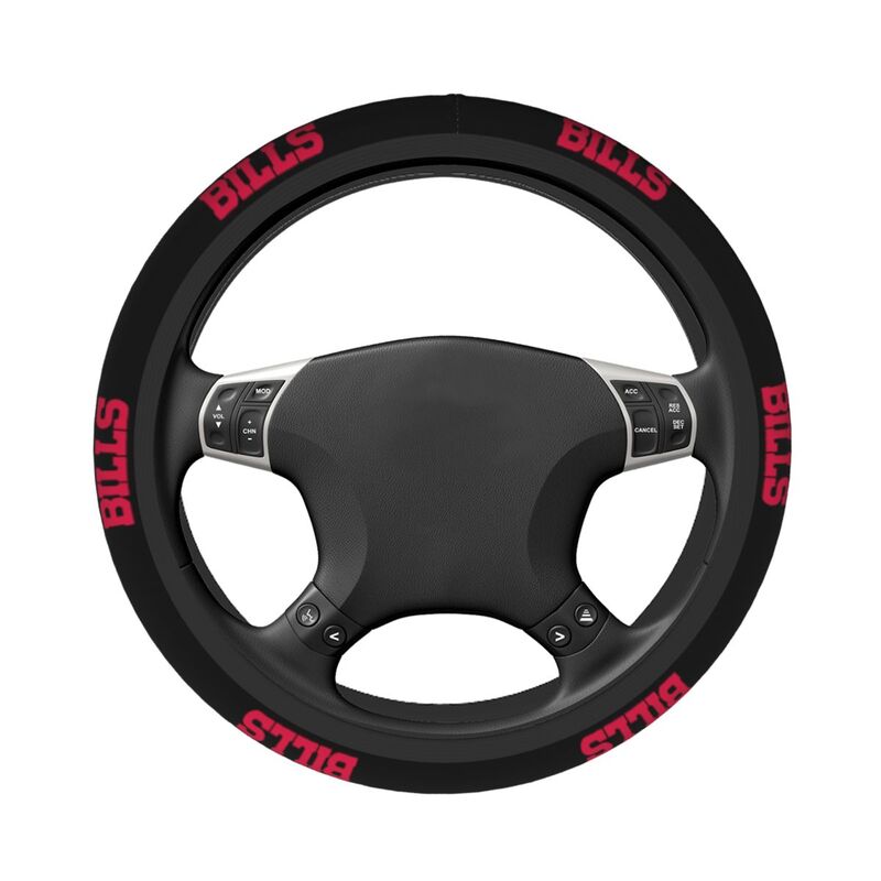 Buffalo Bills 5 Printed breathable anti slip cover elastic steering wheel cover