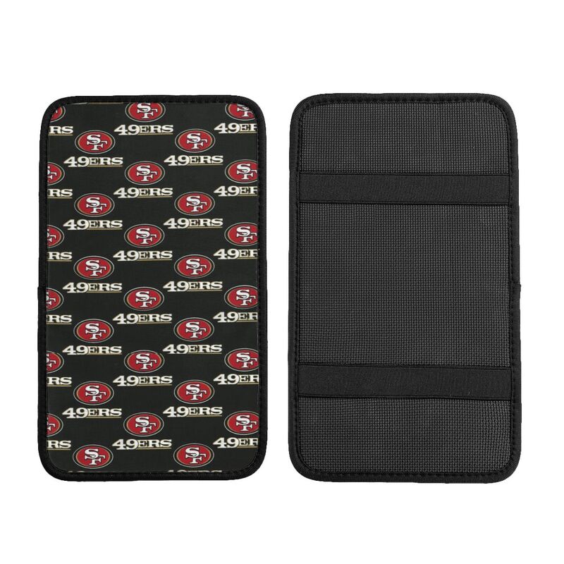 San Francisco 49ers Printed car armrest box pad elbow protection pad