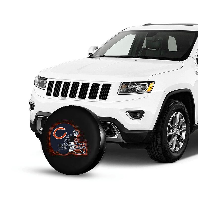 Chicago Bears Printing tire protection covers car sun protection tire protection cover