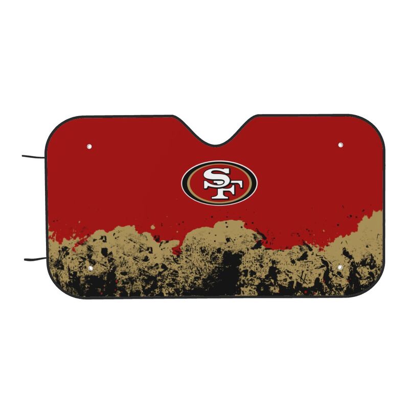 San Francisco 49ers Print car front windshield sunshade car windshield sunshade (multi size)