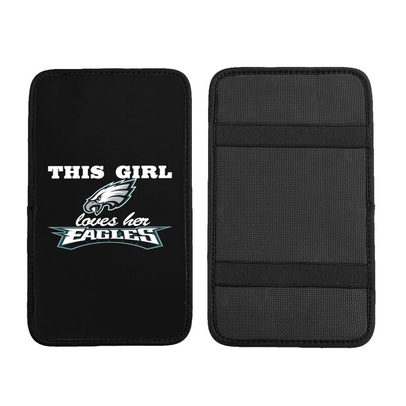 Philadelphia Eagles Printing car center console pad car armrest protective cover
