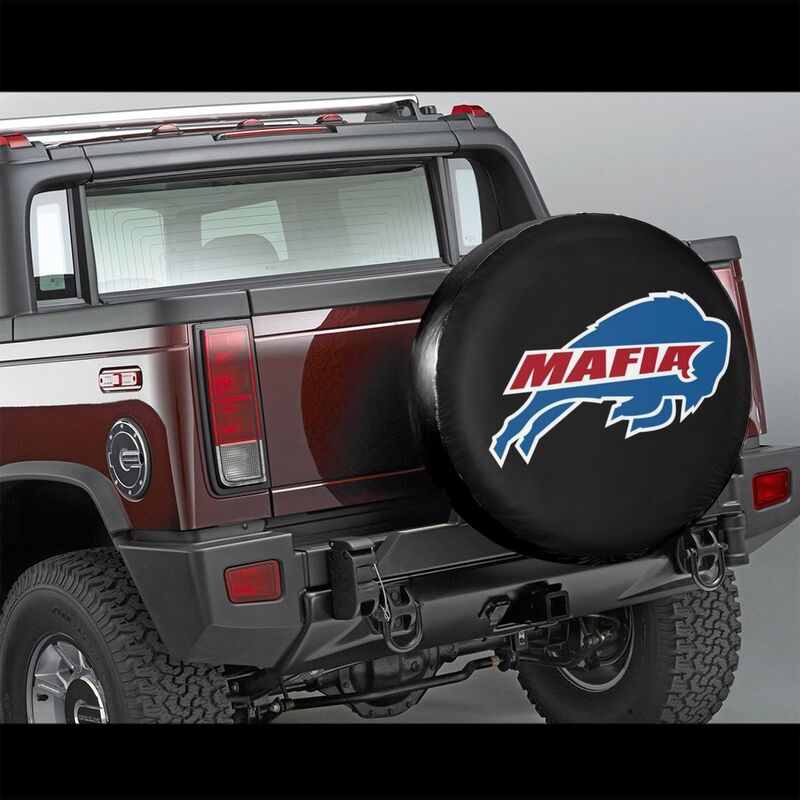 Buffalo Bills 6 car dustproof sunscreen tyre protective cover Tyre protective cover