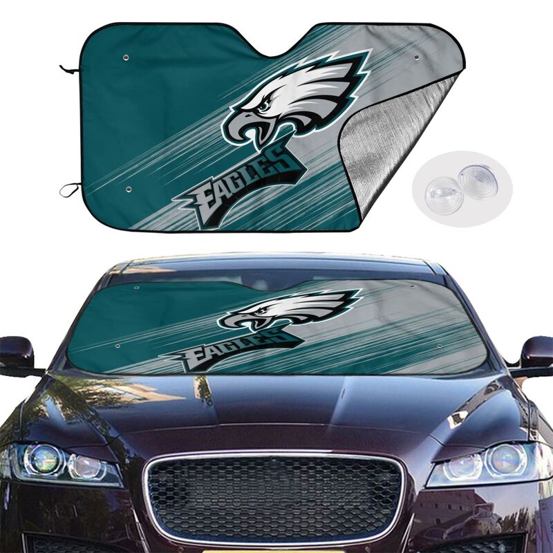 Philadelphia Eagles Print car windshield sunshade panel car windshield sunshade cover multiple sizes