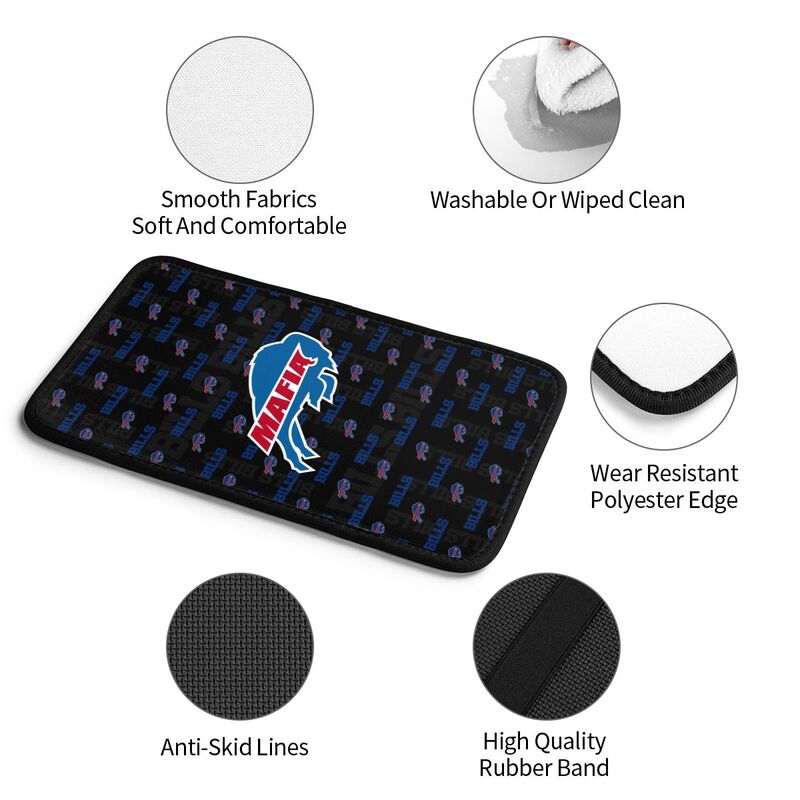 Buffalo Bills printed Car handrail cushion Personalized car armrest cover