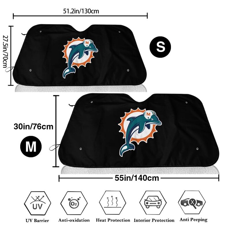 Buffalo Bills Print suitable for front Car windshield sunshades Car windshield sunshades