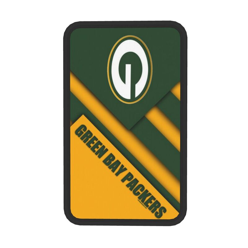 Car armrest box pad Green Bay Packers 1 Printed central armrest box pad protective pad