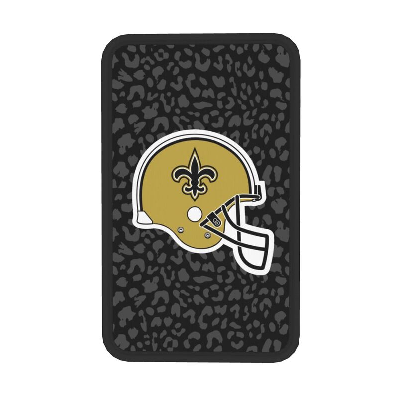New Orleans Saints 2 printed Car handrail box cushion Personalized car armrest cover