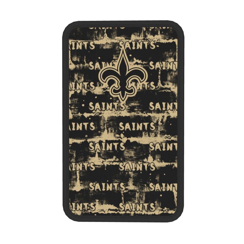 New Orleans Saints print Car armrest box protective cover car center console armrest pad