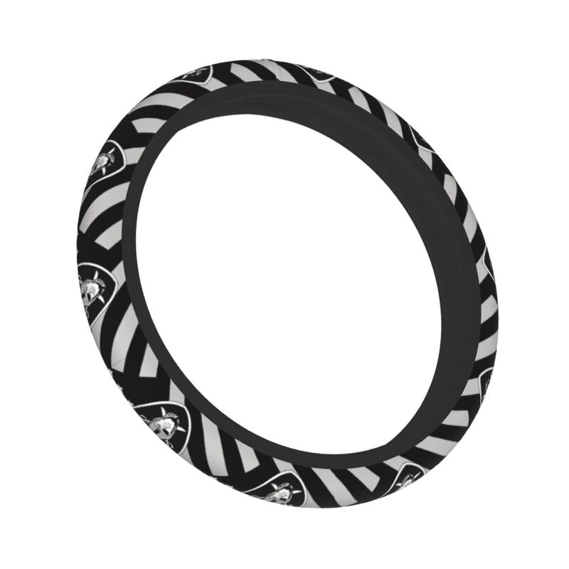 Las Vegas Raiders Printed elastic steering wheel cover car steering wheel protective cover