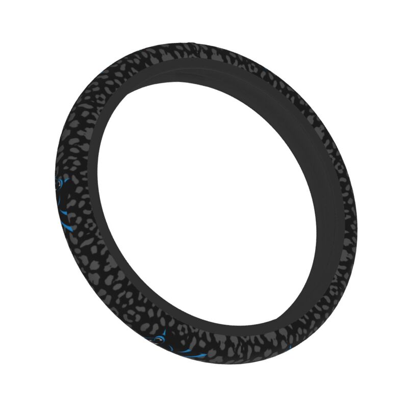 Carolina Panthers Printed elastic steering wheel cover car anti-skid cover