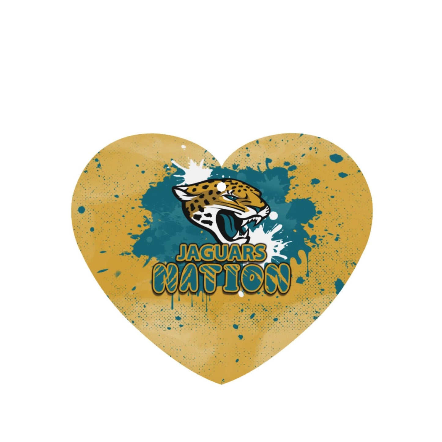 4-pcs Jacksonville Jaguars Car Air Fresheners Cards Set car aromatherapy tablets
